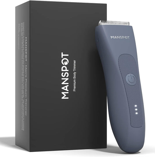 MANSPOT Electric Groin Hair Trimmer for Men Complete Grooming Kit - Inside The Bars