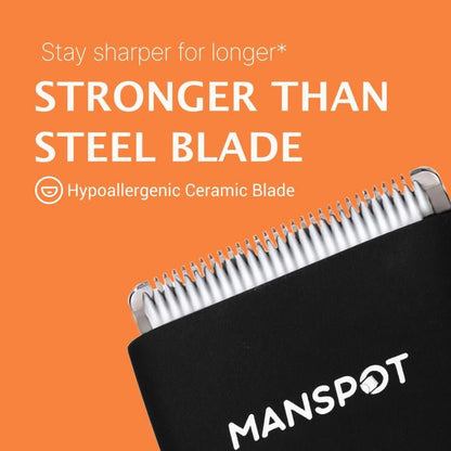 Manspot Super Smooth Body Hair Trimmer: Your Grooming Sidekick for a Hair - Raising Adventure! Perfect for Down Under—No Cuts, No Fuss, Just Pure Comfort! - Inside The Bars