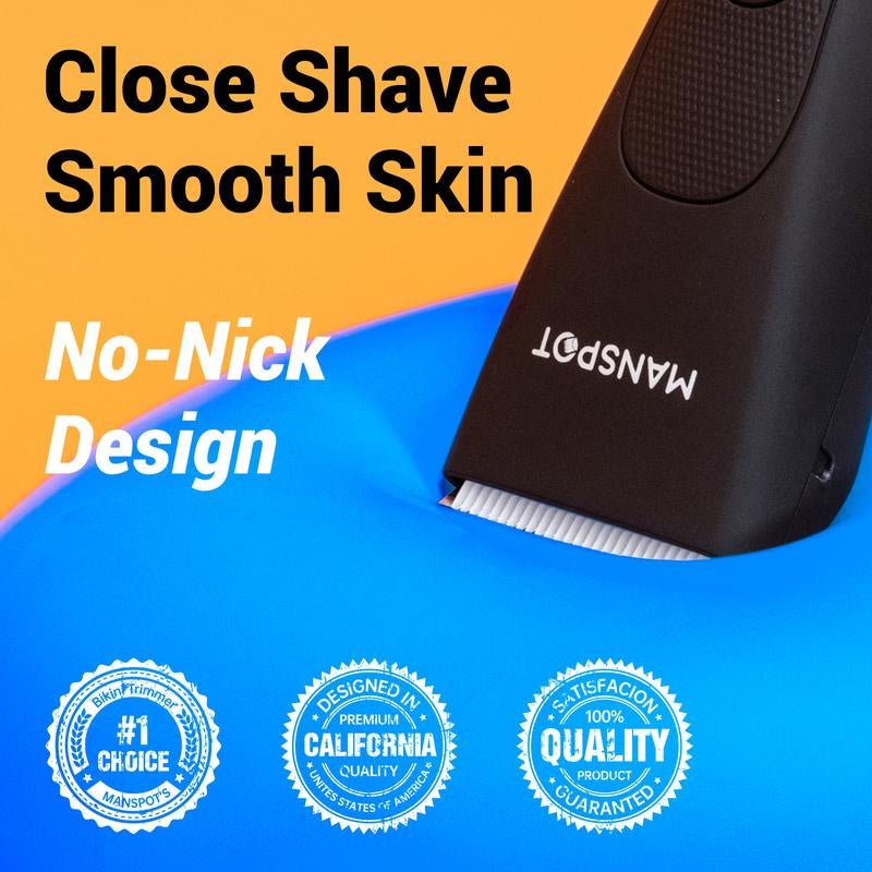 Manspot Super Smooth Body Hair Trimmer: Your Grooming Sidekick for a Hair - Raising Adventure! Perfect for Down Under—No Cuts, No Fuss, Just Pure Comfort! - Inside The Bars