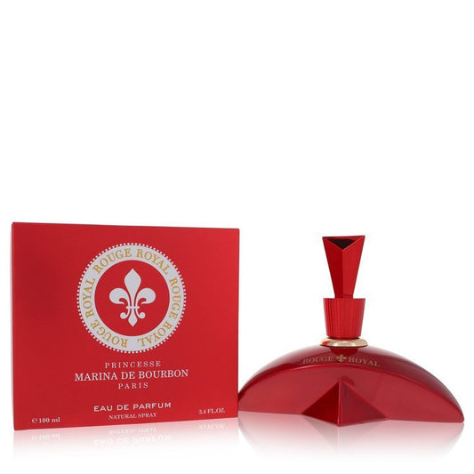 MARINA DE BOURBON Rouge Royal by Marina De Bourbon Eau De Parfum Spray for Women - Inside The Bars