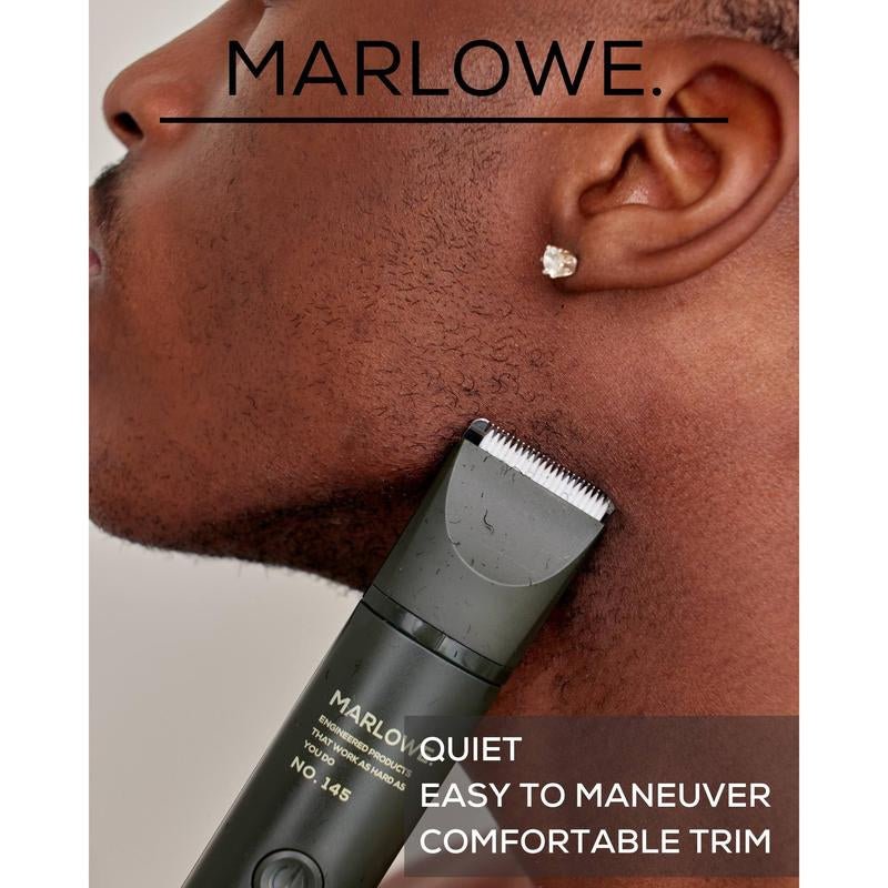 Marlowe No 145 Body Hair Trimmer for Men Waterproof Cordless - Inside The Bars