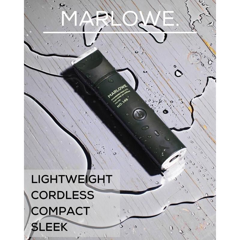Marlowe No 145 Body Hair Trimmer for Men Waterproof Cordless - Inside The Bars