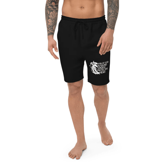 Men's Cozy Fleece Lounge Shorts | Independent Trading Co. IND20SRT - Inside The Bars