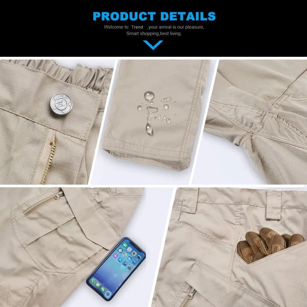 Men's Versatile Tactical Cargo Pants - Inside The Bars