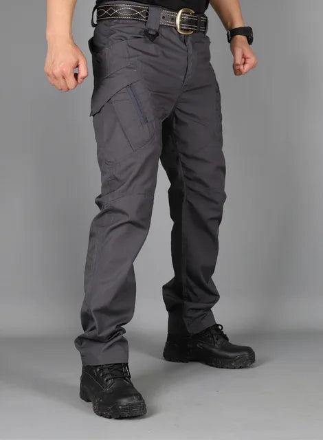 Men's Waterproof Tactical Cargo Pants, SWAT - Ready Combat Trousers with Versatile Pocket Design, Durable Outdoor Pants 2024 - Inside The Bars