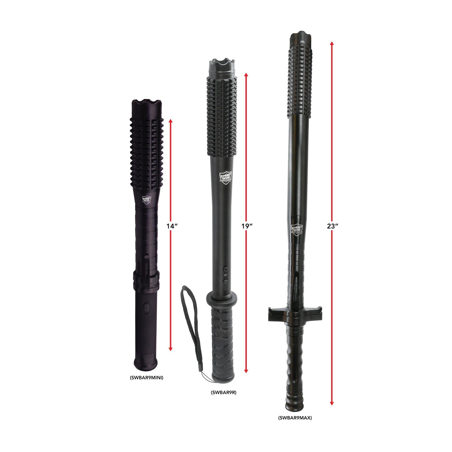Mini Barbarian 9,000,000* Stun Baton Flashlight - Inside The Bars