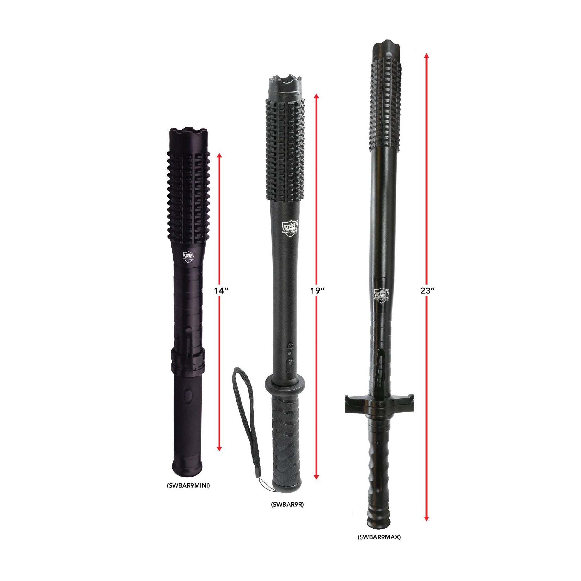 Mini Barbarian 9,000,000* Stun Baton Flashlight - Inside The Bars