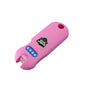 Mini Smart Stun Gun Keychain - 24M Volts in Pink - Inside The Bars