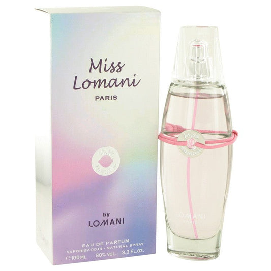 Miss Lomani by Lomani Eau De Parfum Spray 3.3 oz for Women - Inside The Bars