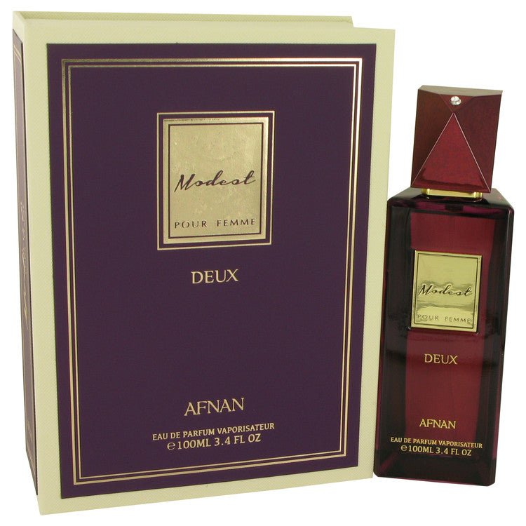 Modest Pour Femme Deux by Afnan Eau De Parfum Spray 3.4 oz - Inside The Bars
