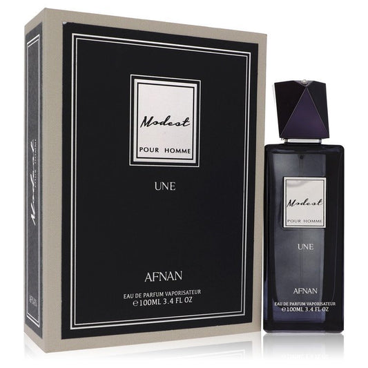 Modest Pour Homme Une by Afnan Eau De Parfum Spray 3.4 oz - Inside The Bars