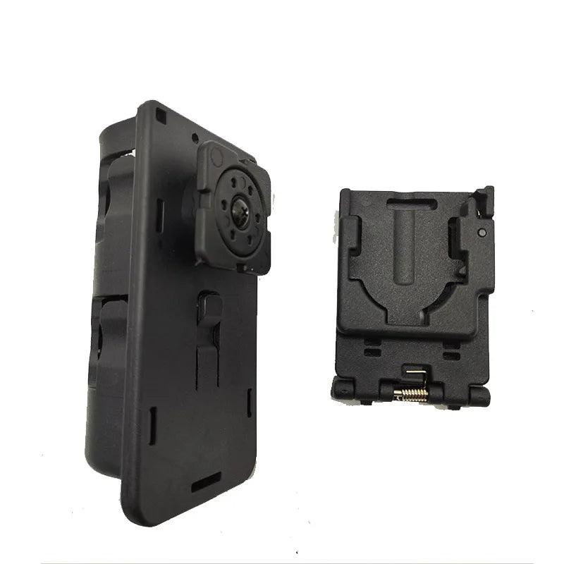 Molle Tactical Holster for Pepper Spray, Flashlight, and Baton - 360° Rotatable Self Defense Tool Holder - Inside The Bars