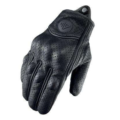 Motorcycle Gloves Men Women Moto Leather Cycling Winter Glove - Inside The Bars