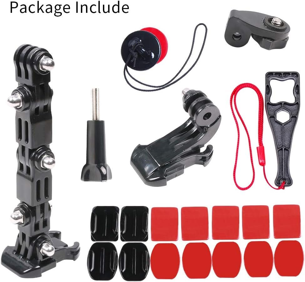 Motorcycle Helmet Chin Mount Kit for GoPro Hero Series - Inside The Bars
