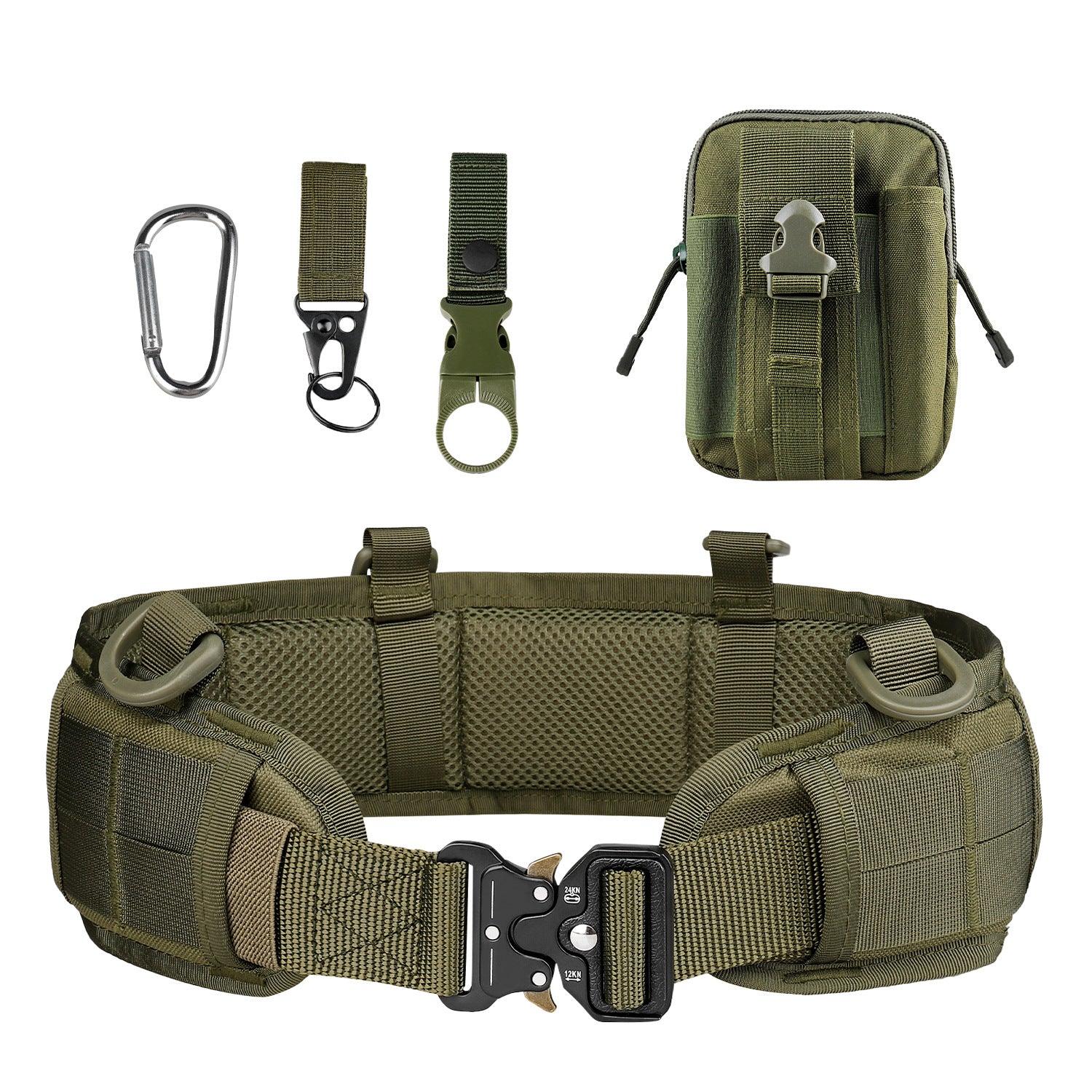 Multifunctional Nylon Cobra Tactical Waist Belt for Cross - Border Outdoor Activities and CS Field Battles - Inside The Bars