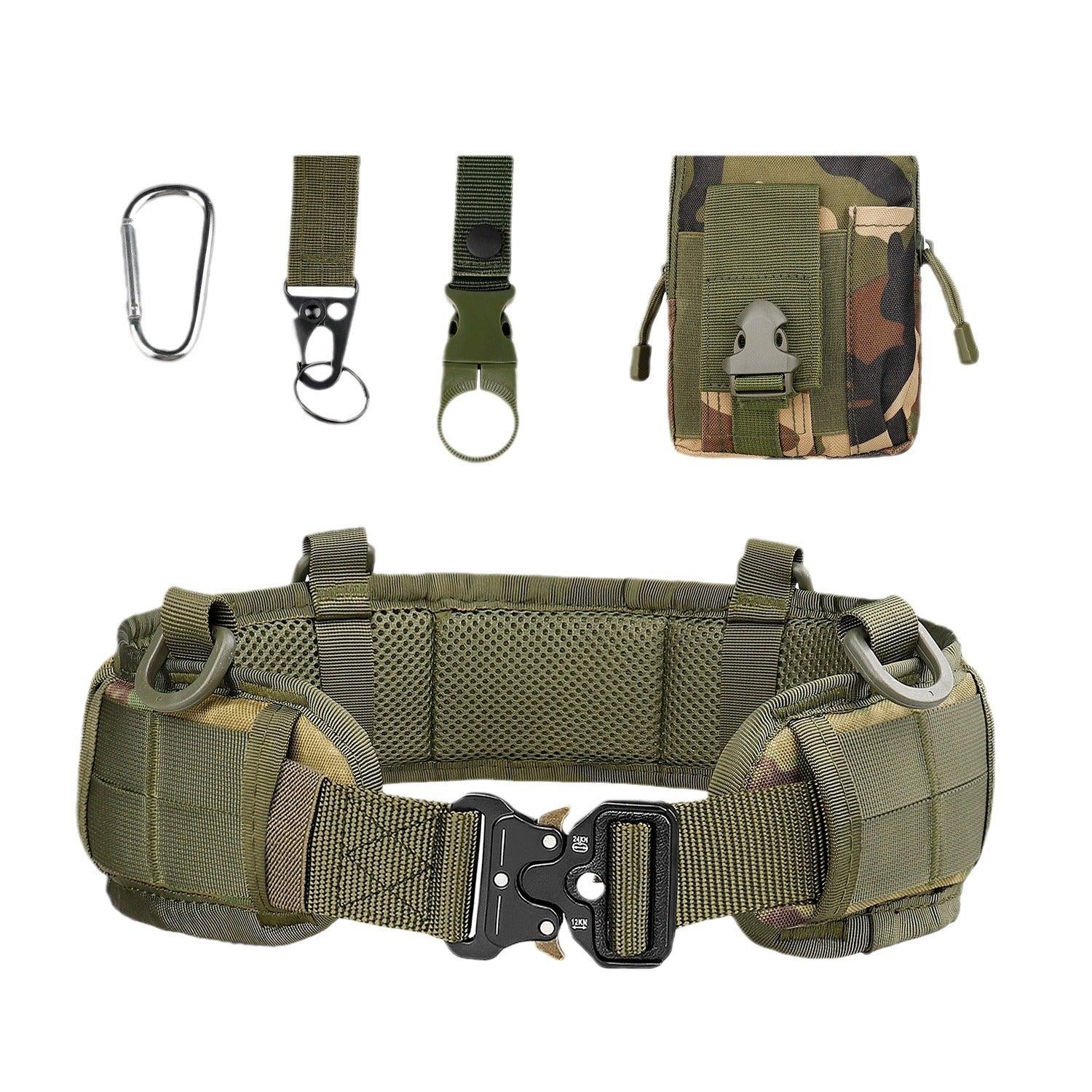 Multifunctional Nylon Cobra Tactical Waist Belt for Cross - Border Outdoor Activities and CS Field Battles - Inside The Bars
