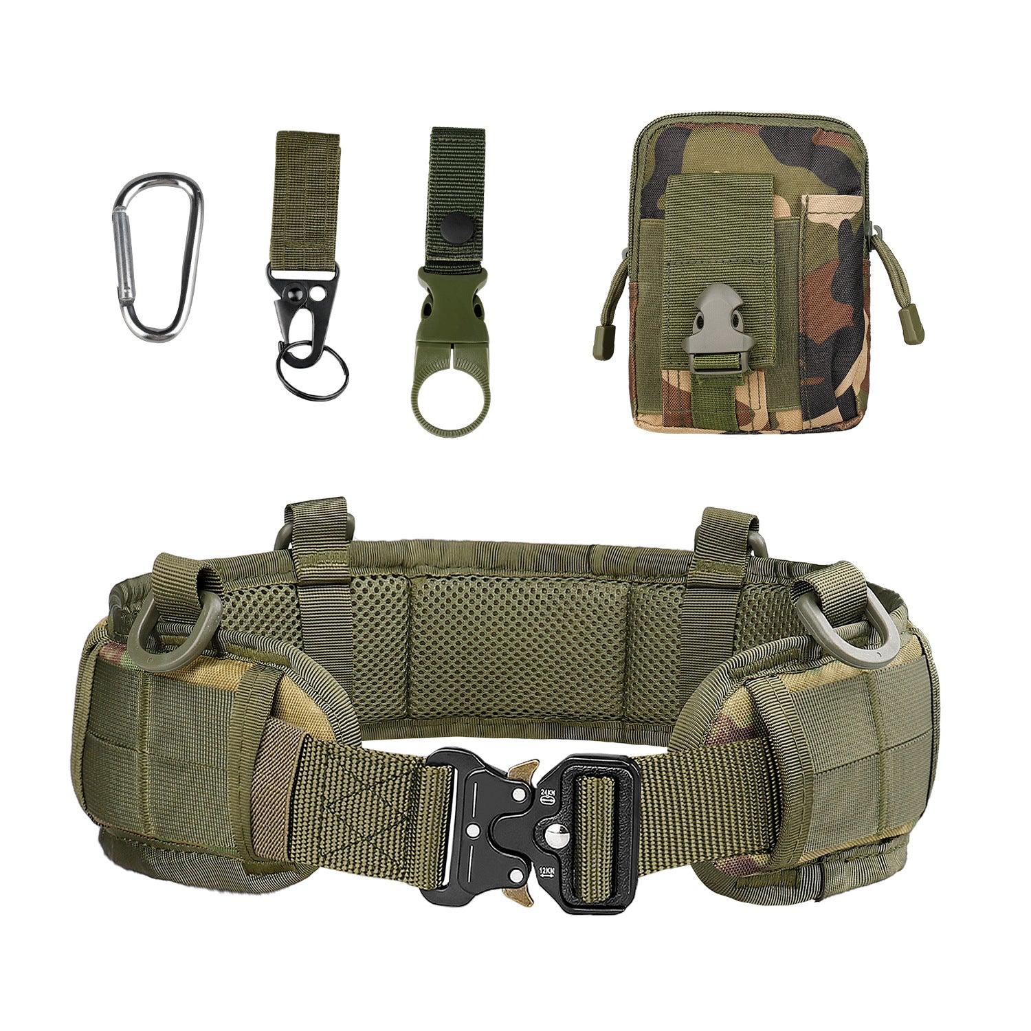 Multifunctional Nylon Cobra Tactical Waist Belt for Cross - Border Outdoor Activities and CS Field Battles - Inside The Bars