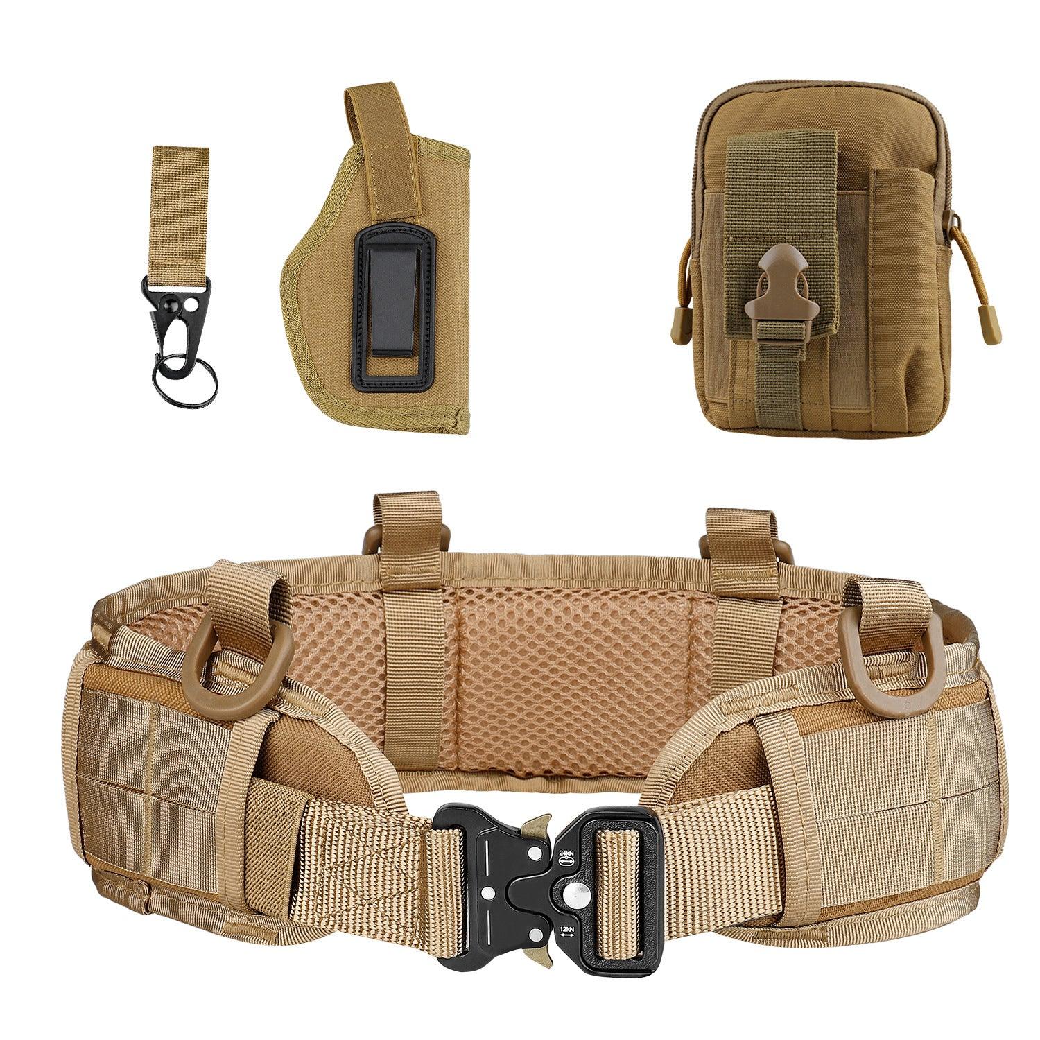 Multifunctional Nylon Cobra Tactical Waist Belt for Cross - Border Outdoor Activities and CS Field Battles - Inside The Bars