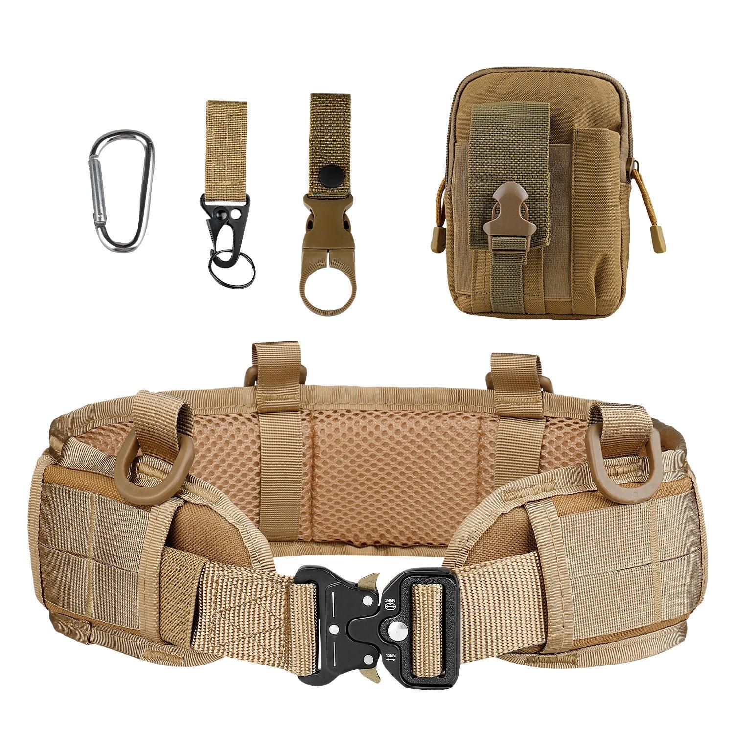 Multifunctional Nylon Cobra Tactical Waist Belt for Cross - Border Outdoor Activities and CS Field Battles - Inside The Bars