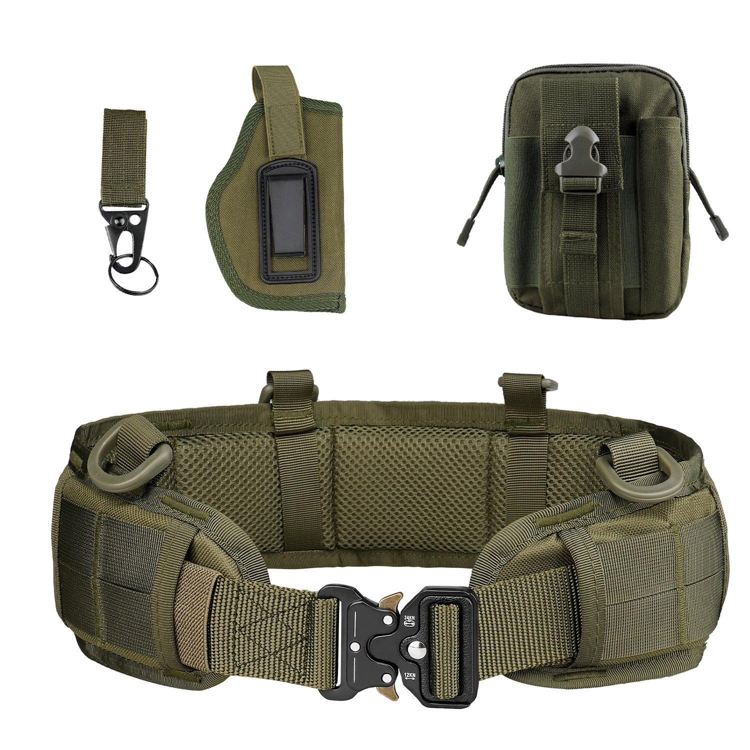 Multifunctional Nylon Cobra Tactical Waist Belt for Cross - Border Outdoor Activities and CS Field Battles - Inside The Bars