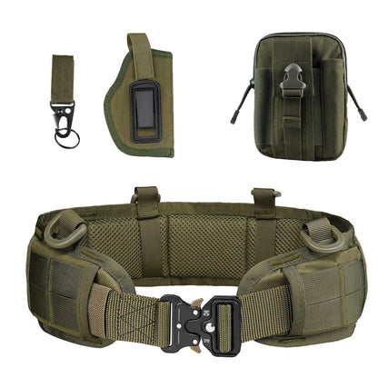 Multifunctional Nylon Cobra Tactical Waist Belt for Cross - Border Outdoor Activities and CS Field Battles - Inside The Bars