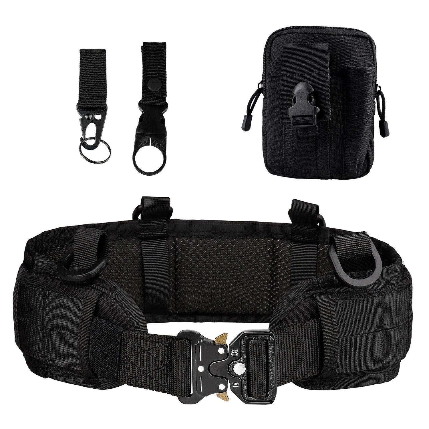 Multifunctional Nylon Cobra Tactical Waist Belt for Cross - Border Outdoor Activities and CS Field Battles - Inside The Bars