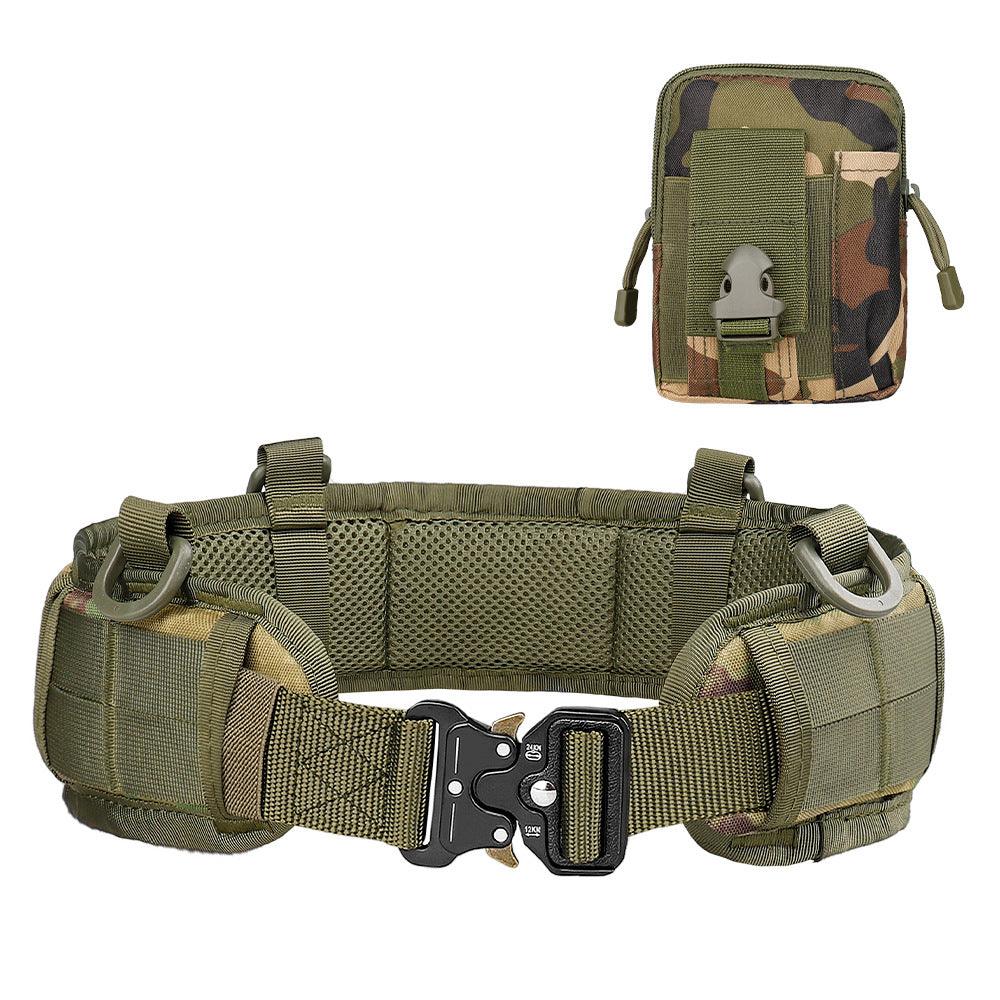 Multifunctional Nylon Cobra Tactical Waist Belt for Cross - Border Outdoor Activities and CS Field Battles - Inside The Bars