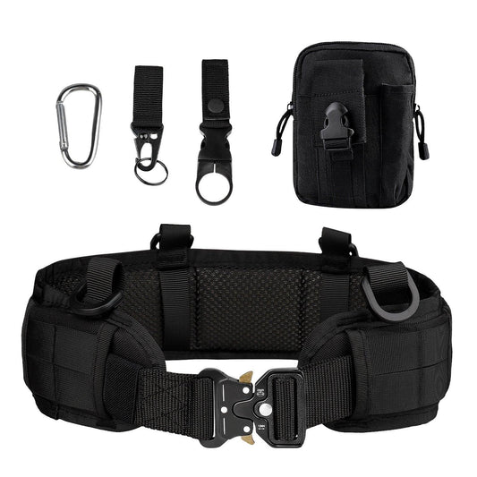 Multifunctional Nylon Cobra Tactical Waist Belt for Cross - Border Outdoor Activities and CS Field Battles - Inside The Bars