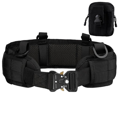 Multifunctional Nylon Cobra Tactical Waist Belt for Cross - Border Outdoor Activities and CS Field Battles - Inside The Bars