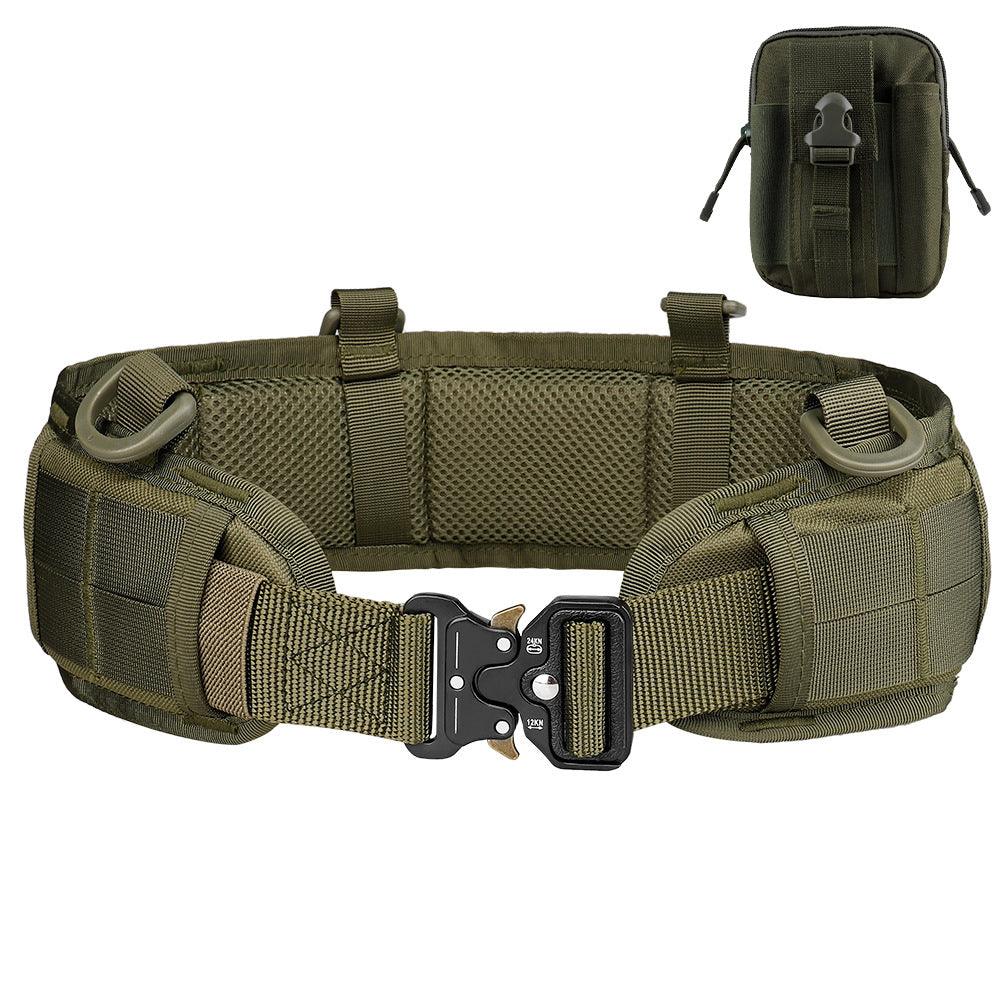 Multifunctional Nylon Cobra Tactical Waist Belt for Cross - Border Outdoor Activities and CS Field Battles - Inside The Bars
