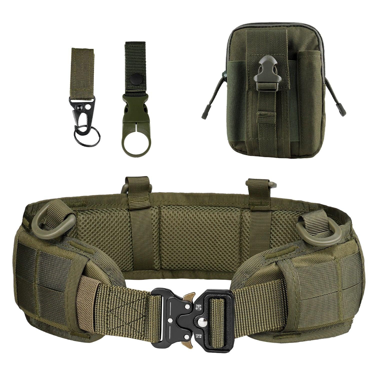 Multifunctional Nylon Cobra Tactical Waist Belt for Cross - Border Outdoor Activities and CS Field Battles - Inside The Bars
