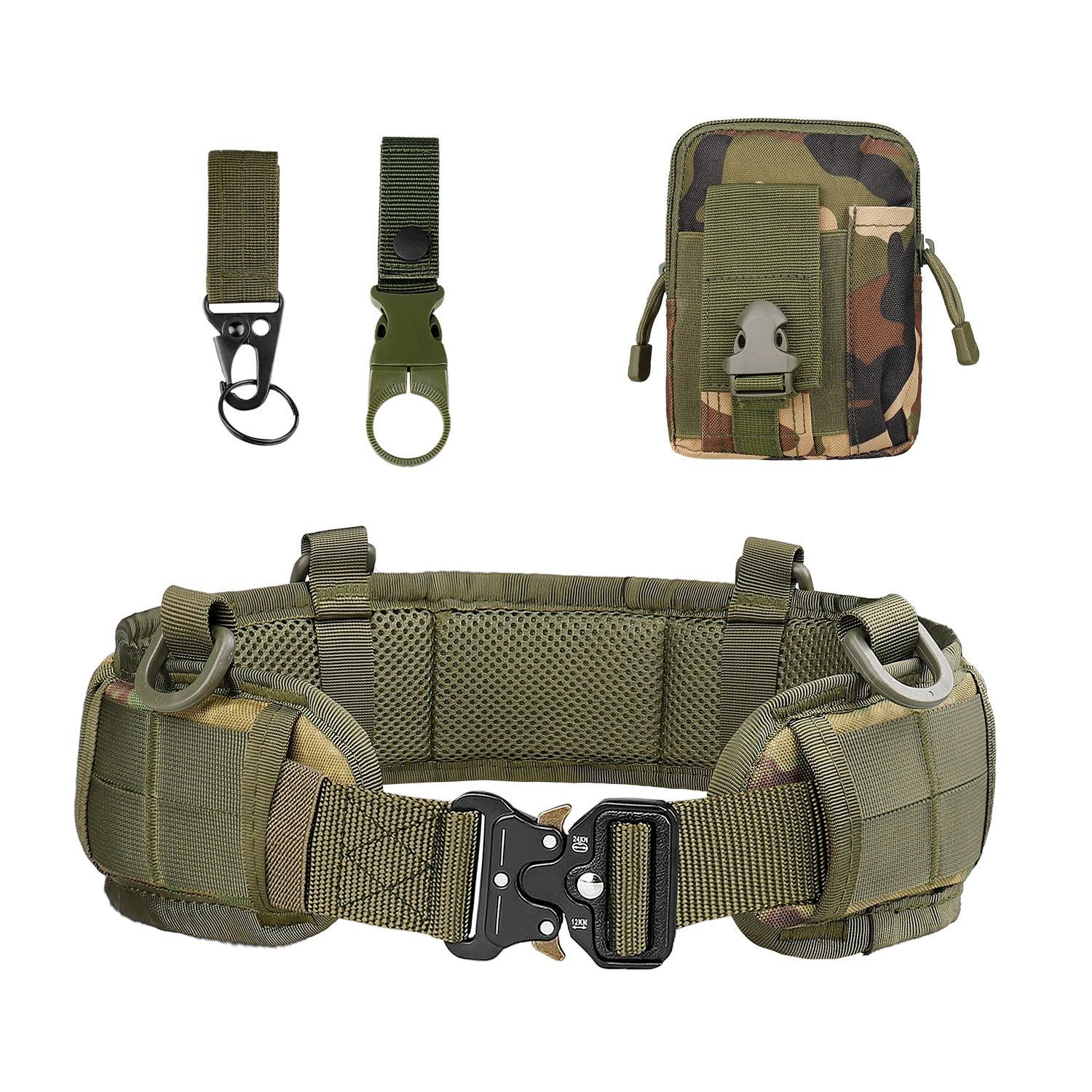 Multifunctional Nylon Cobra Tactical Waist Belt for Cross - Border Outdoor Activities and CS Field Battles - Inside The Bars