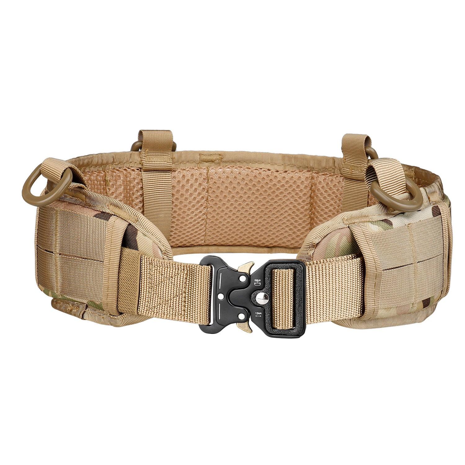 Multifunctional Nylon Cobra Tactical Waist Belt for Cross - Border Outdoor Activities and CS Field Battles - Inside The Bars
