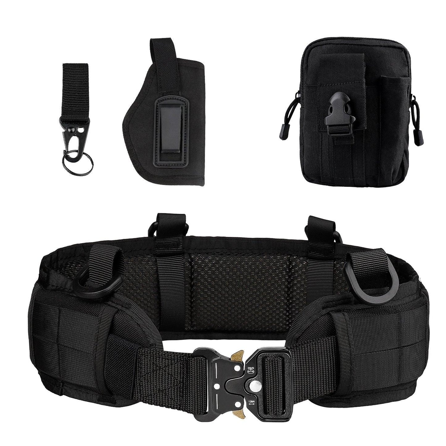 Multifunctional Nylon Cobra Tactical Waist Belt for Cross - Border Outdoor Activities and CS Field Battles - Inside The Bars