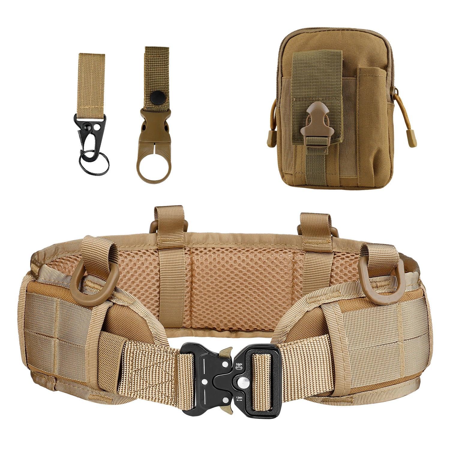 Multifunctional Nylon Cobra Tactical Waist Belt for Cross - Border Outdoor Activities and CS Field Battles - Inside The Bars