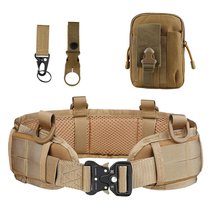 Multifunctional Nylon Cobra Tactical Waist Belt for Cross - Border Outdoor Activities and CS Field Battles - Inside The Bars