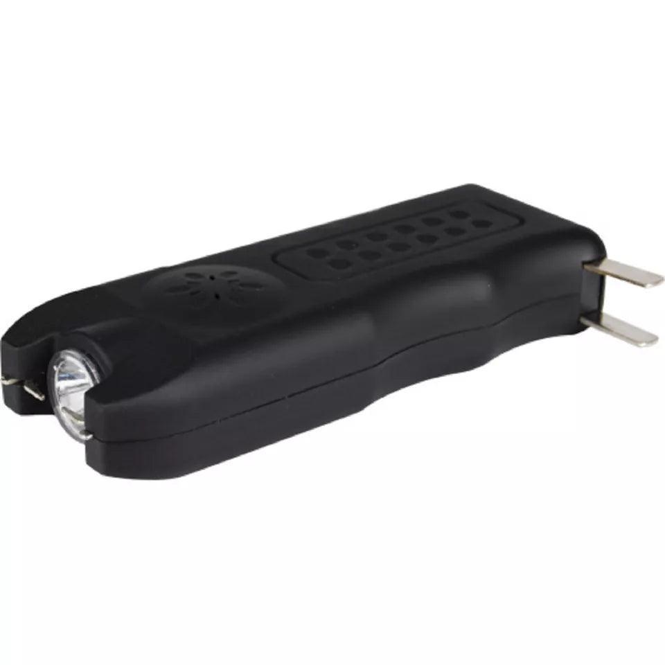 MultiGuard Stun Gun, Alarm, and Flashlight with Built in Charger Red - Inside The Bars