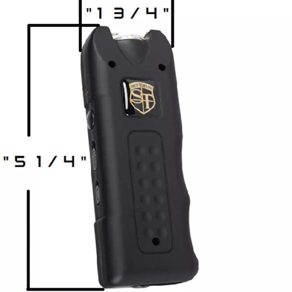 MultiGuard Stun Gun, Alarm, and Flashlight with Built in Charger Red - Inside The Bars