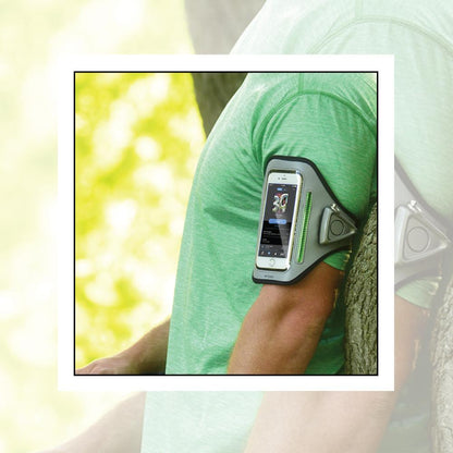MYGUARD SPORT LED Armband & Safety Alarm w/Phone Holder - Inside The Bars