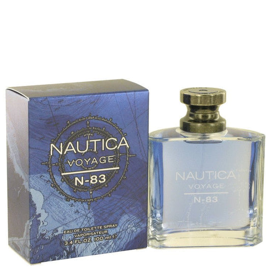 Nautica Voyage N - 83 by Nautica Eau De Toilette Spray 3.4 oz for Men - Inside The Bars