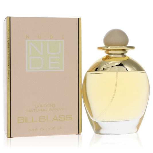 NUDE by Bill Blass Eau De Cologne Spray 3.4 oz for Women - Inside The Bars