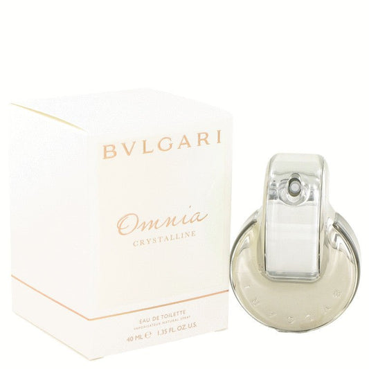 OMNIA CRYSTALLINE by Bvlgari Eau De Toilette Spray for Women - Inside The Bars