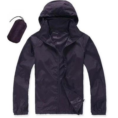 Packable Waterproof Rain Jacket - Inside The Bars