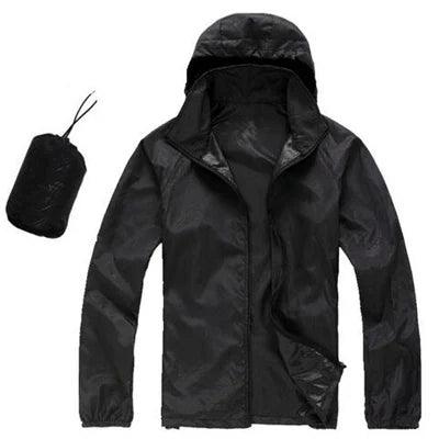 Packable Waterproof Rain Jacket - Inside The Bars
