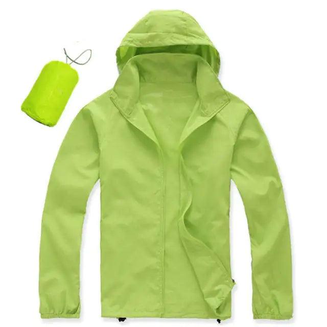Packable Waterproof Rain Jacket - Inside The Bars