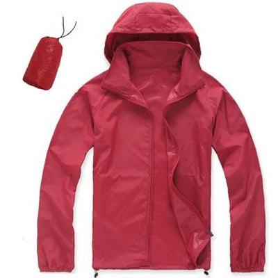 Packable Waterproof Rain Jacket - Inside The Bars
