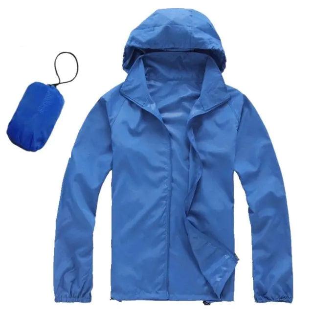 Packable Waterproof Rain Jacket - Inside The Bars