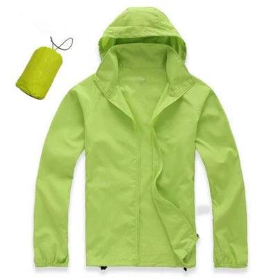 Packable Waterproof Rain Jacket - Inside The Bars