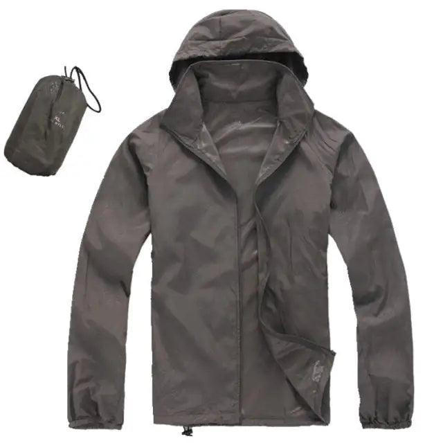 Packable Waterproof Rain Jacket - Inside The Bars
