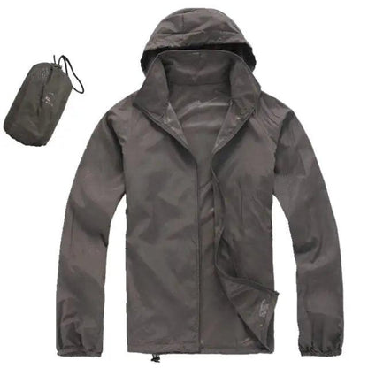 Packable Waterproof Rain Jacket - Inside The Bars